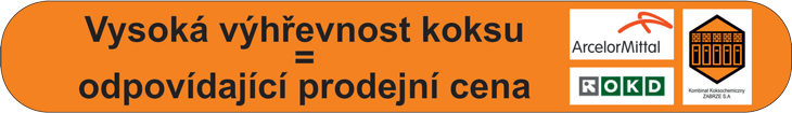 Vysoko výhřevný koks