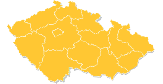 Mapa ČR